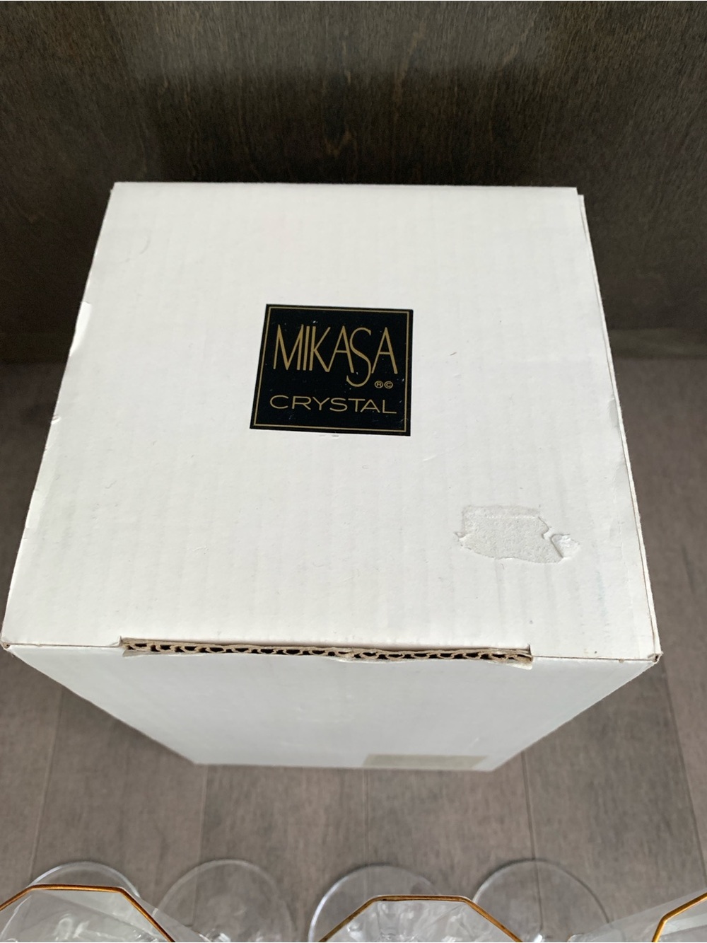 Mikasa Crystal South Hampton Gold Champagne Flutes Set of 4
Brand new  box - Picture 3 of 12